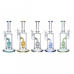 10.6" Chill Glass Fab Egg Perc Water Pipe [JLD132]